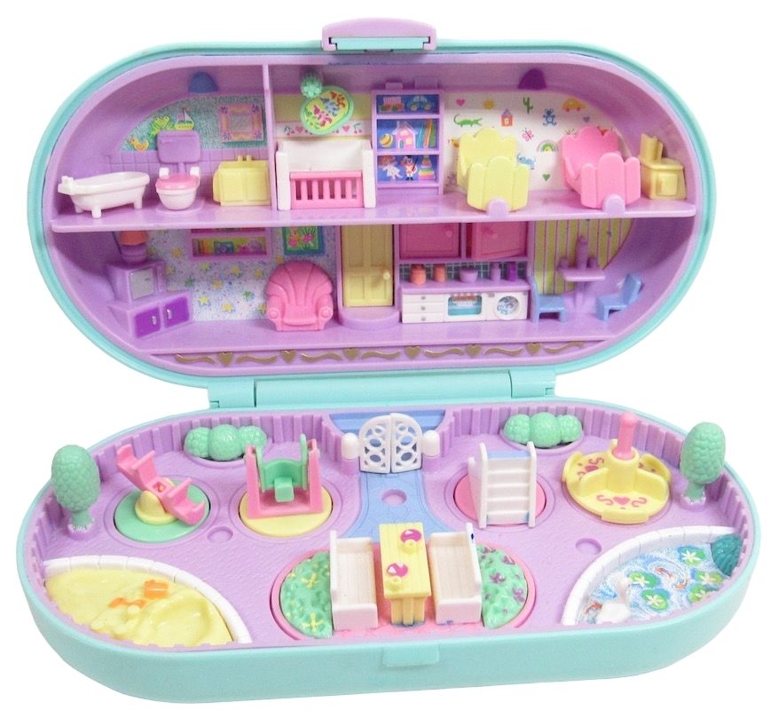 Polly pocket shop stamp set